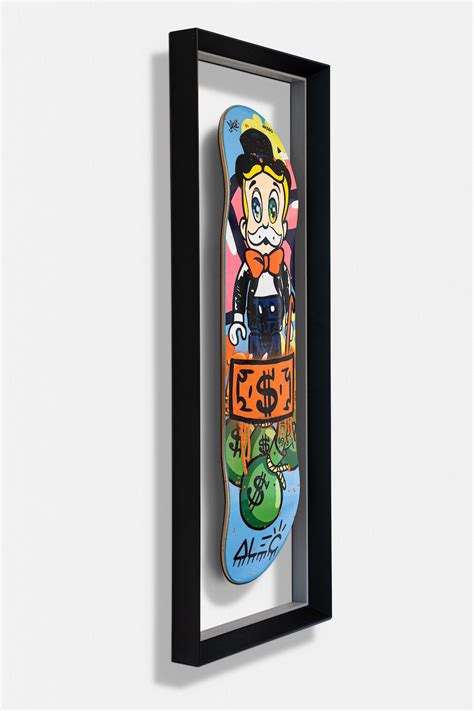 Orange Monopoly Richie Skateboard Deck Alec Monopoly Eden Gallery