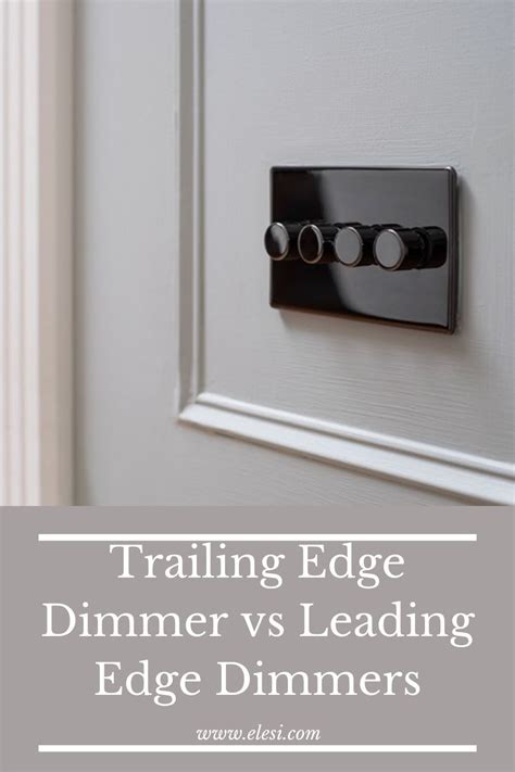 One of our most popular products is our intelligent trailing edge dimmer switches from both Soho ...