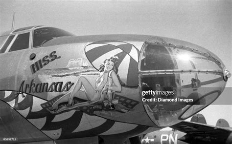 A Martin B-26 Marauder Bomber from the 391st Bomber Group of the ...