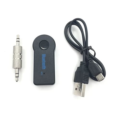 Wireless Bluetooth Receiver Headphone Adapter Mm Audio Stereo Music