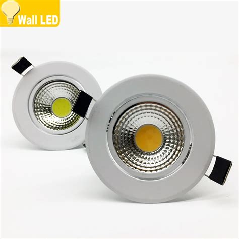 Angle Adjustable Led Dimmable Led Downlight Lighting Cob W W W W