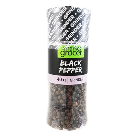 Grinder Black Pepper 40g – Fruiticious Fresh Fruit And Veg Market