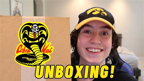 Netflix Sent Me A Cobra Kai Gift Box Unboxing Youtube