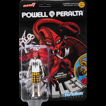 Powell Peralta Super Collabo Action Figure Steve Caballero Wave