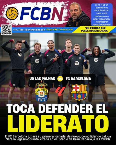 Portada De Fcbn Toca Defender El Liderato