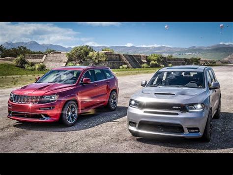 Forza Horizon 5 Drag Race Dodge Durango SRT Vs Jeep Grand Cherokee SRT