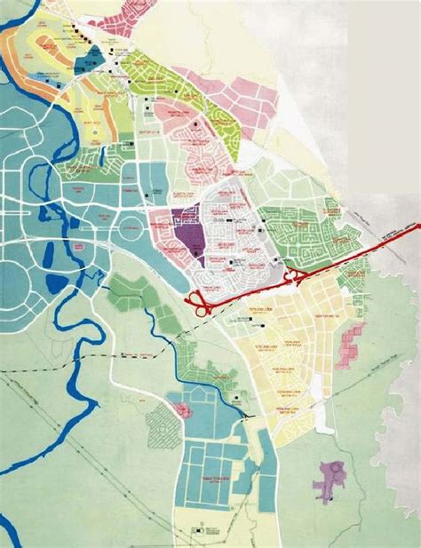 2 The Master Plan Of Bumi Serpong Damai BSD Phase 1 BSD 6000