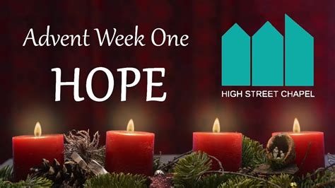 Hope Advent Week 1 Youtube