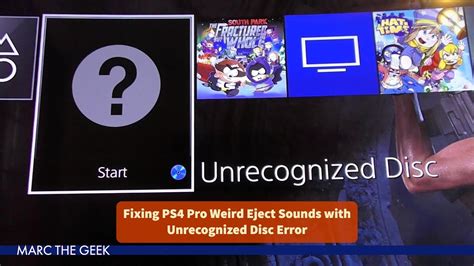 Ps4 Disc Eject Issue