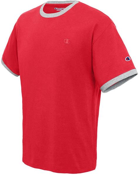 Champion Men S Classic Jersey Ringer T Shirt Macy S Long Sleeve