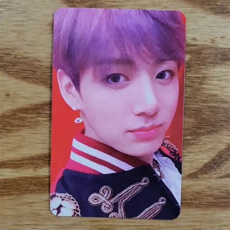 JUNGKOOK OFFICIAL PHOTOCARD BTS Love Yourself Answer S Version Genuine