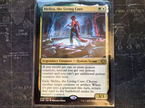 Mtg Magic The Gathering Melira The Living Cure One Phyrexia All Will