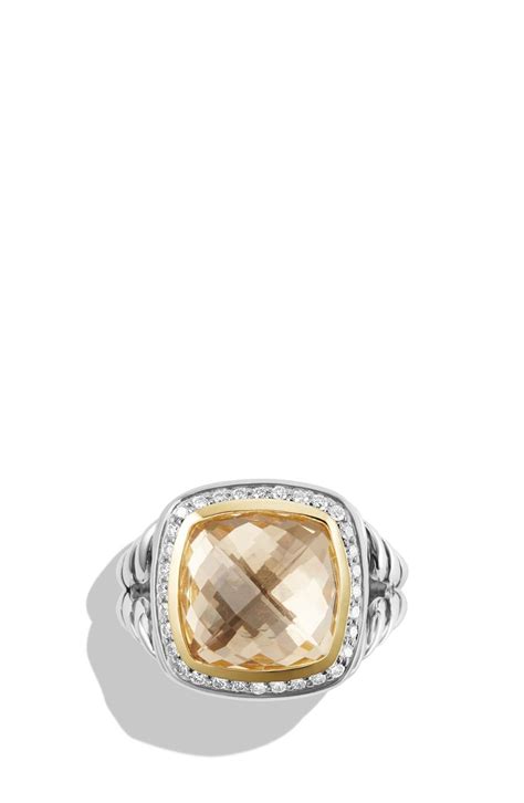 David Yurman Albion Ring With Diamonds And Gold Nordstrom