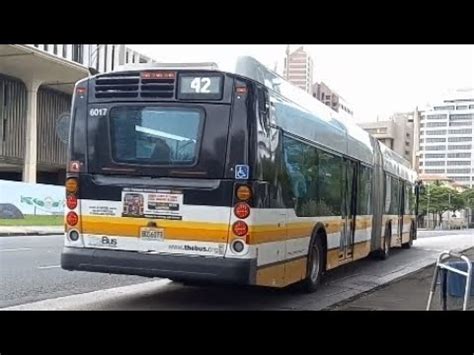 TheBus Honolulu HI Route 42 Ewa Beach Via AZ Mem Bus 6017 2022 New