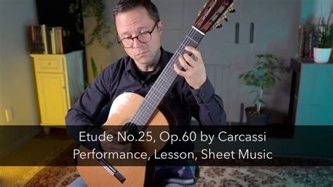 Carcassi Etudes Op No Complete This Is Classical Guitar