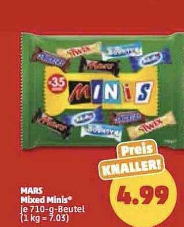 Mars Mixed Minis Angebot Bei Penny Prospekte De