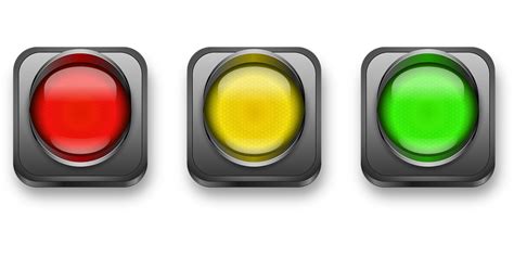 Traffic Light Icons For Powerpoint Green Traffic Light Indicator ...