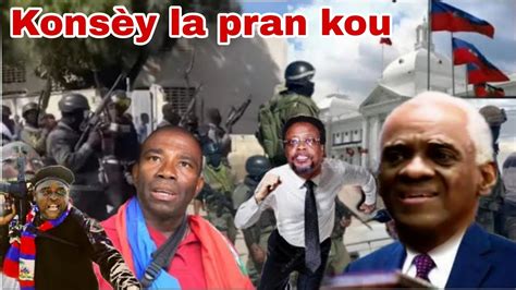 4 Mai jwèt la gate Konsèy Prezidansyèl la Sou Wout Kraze Guy Philippe