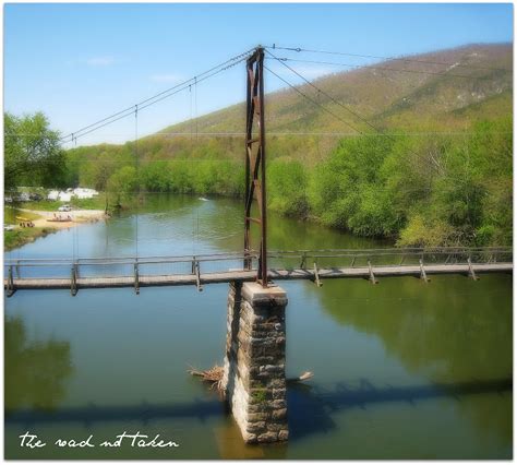 The Good Life In Virginia The Swinging Bridge Buchanan Virginia