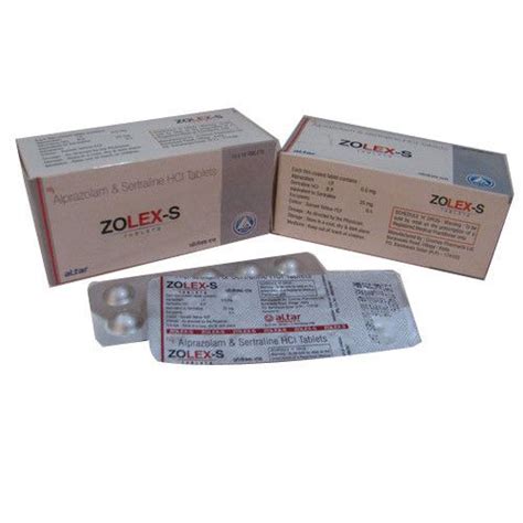 Sertraline HCL Tablets, Packaging Size: 10x10 Tablets at Rs 9/strip in ...