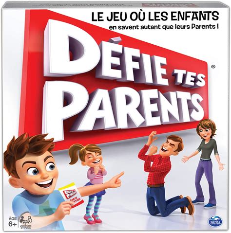 Défie tes parents Jeu de société Spin Master