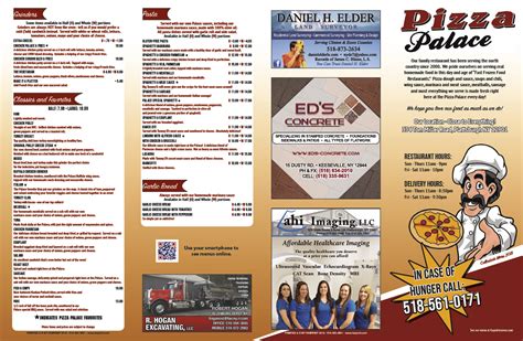 Pizza Palace | Fasprint Menus