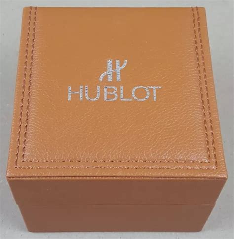 ECRIN MONTRE DE Luxe Hublot Cuir Marron Coffret Boîte Ecrin Présentoir