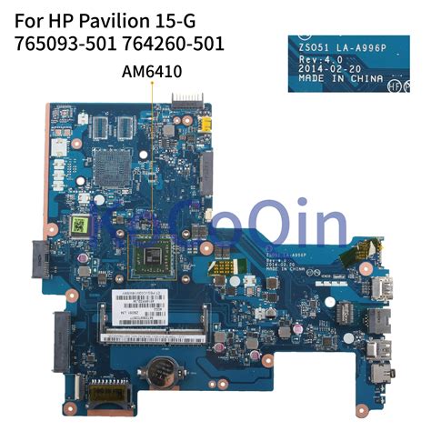 Kocoqin Placa Base Para Ordenador Port Til Hp Pavilion G G