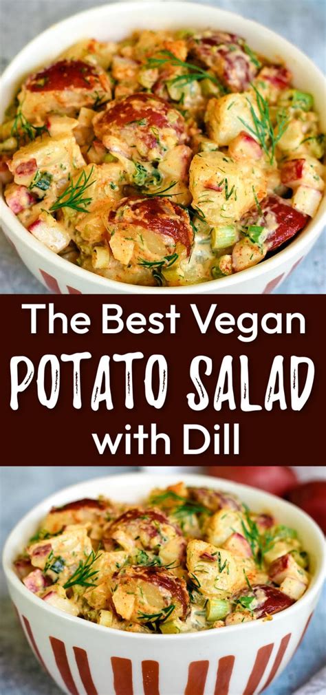 Best Vegan Potato Salad With Dill Gluten Free Vegan Potato Salads