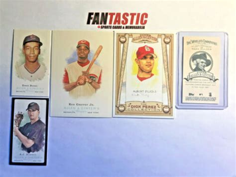 Topps Allen Ginter You Pick Base Sp Mini A G Black Border