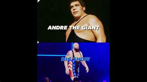 Andre The Giant Vs Big Show Youtube