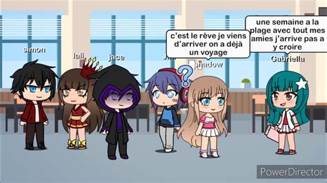 gacha life coup de foudre au lycée YouTube