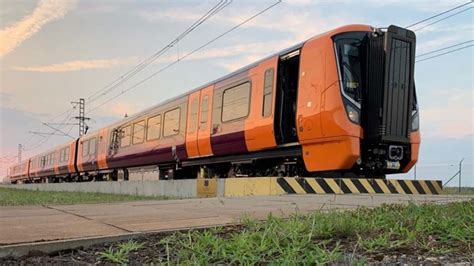 Passengers Given First Glimpse Of New Electric Train Due To Be Introduced On The Cross City Line