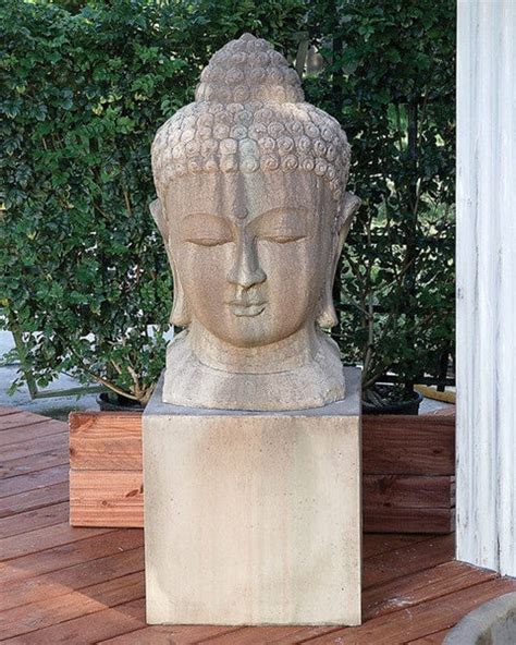 Buddha Head Garden Statue Shop Asian Garden Statuary