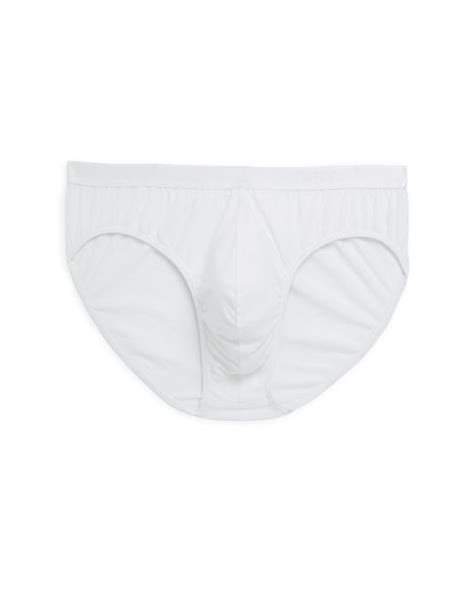 Lyst 2xist Pima Cotton Contour Pouch Briefs In White For Men