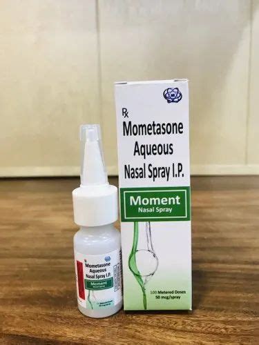 Nasal Spray Mometasone Aqueous Nasal Spray I P Mcg Moment Nasal