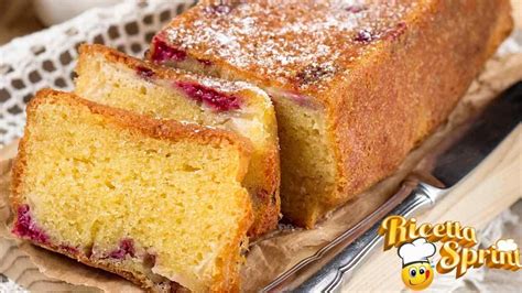 Plumcake Soffice Alla Ricotta E Marmellata Delicato E Profumato Ideale