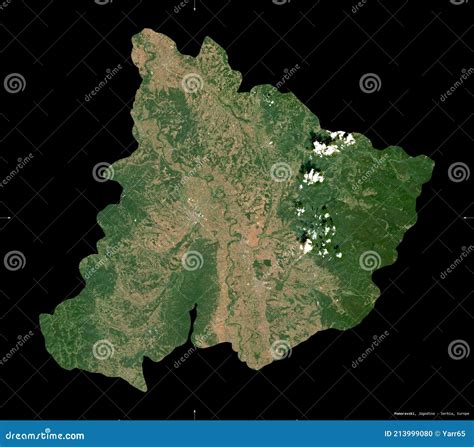 Pomoravski Serbia Black Solid Sentinel 2 Satellite Stock