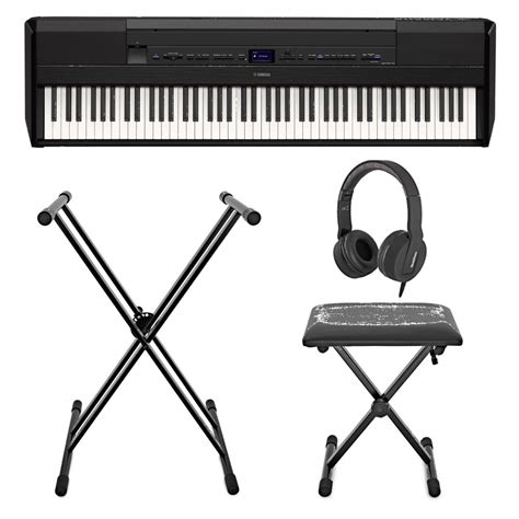 Yamaha P515 Digital Piano X Frame Package Black At Gear4music