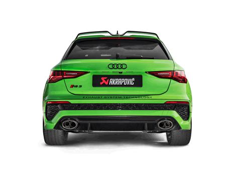 Audi Rs3 8y Sportback Akrapovic High Performance Exhaust System Peron Automotive Ltd