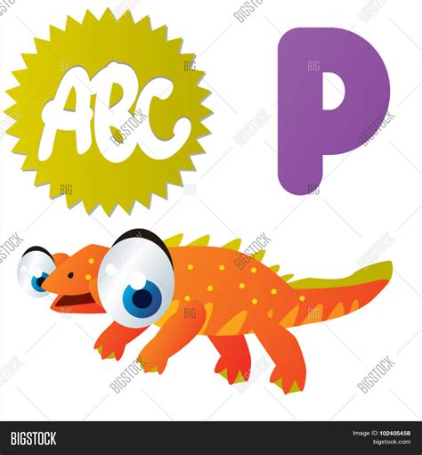 Cute Cartoon Water Dinosaurs Abc Vector And Photo Bigstock