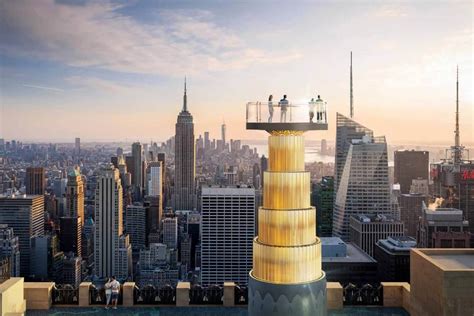 Rockefeller Centers The Beam Lets You Soar Over 800 Feet Above Nyc