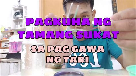 Paano Ang Tamang Pagkuha Ng Sukat Ng Tari YouTube