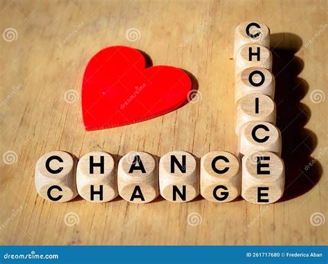 Choice And Chance Symbol Businessman Turns Wooden Cubes And Changes