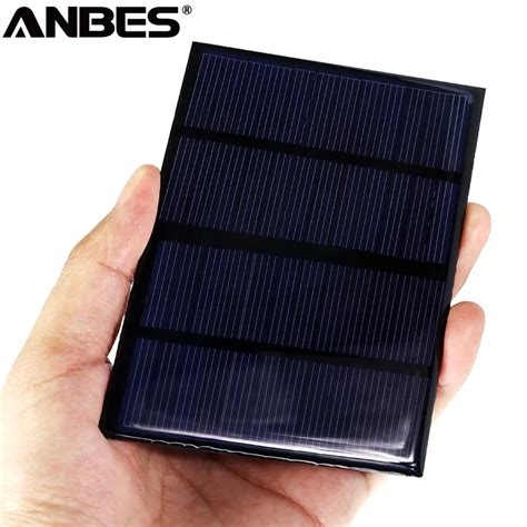 Anbes Panel Solar Port Til V M Dulo Diy Peque O Panel Solar W