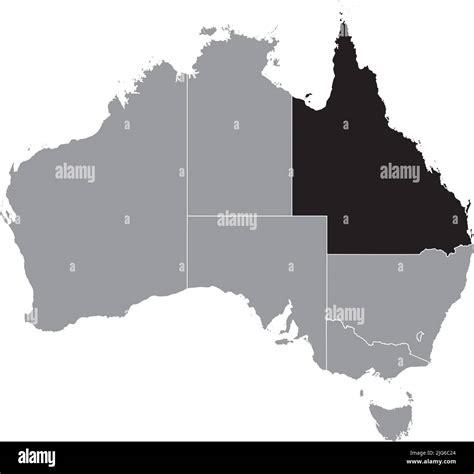 Silueta De Queensland Im Genes Recortadas De Stock Alamy