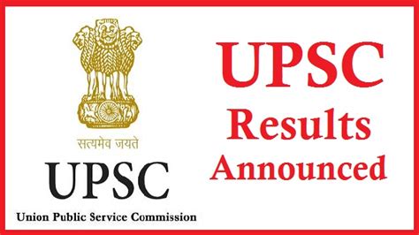 Upsc Civil Services Mains Result 2022 Declared Check Here