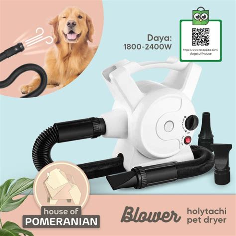 Jual Pet Dryer Holytachi Blower Pengering Bulu Anjing Kucing Hewan