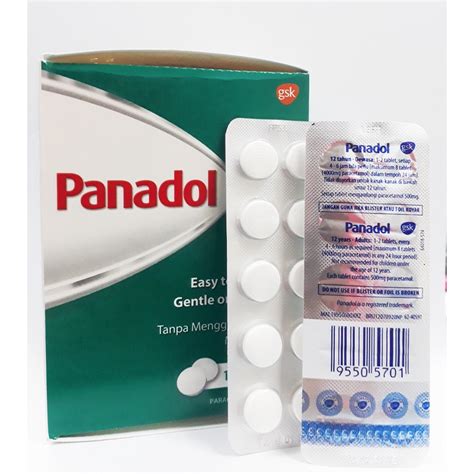 Panadol Regular 500mg Tablets 150s Shopee Malaysia