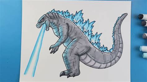 Easy Godzilla Drawing Ideas How To Draw Godzilla Mahlen